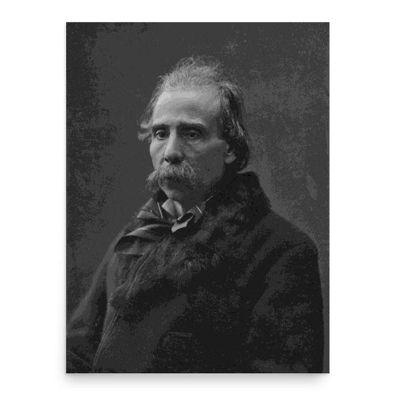 Camilo Castelo Branco poster print, in size 18x24 inches.