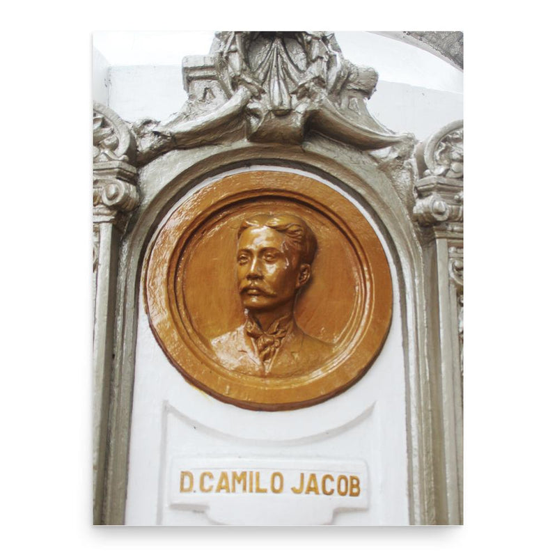 Camilo Jacob poster print, in size 18x24 inches.