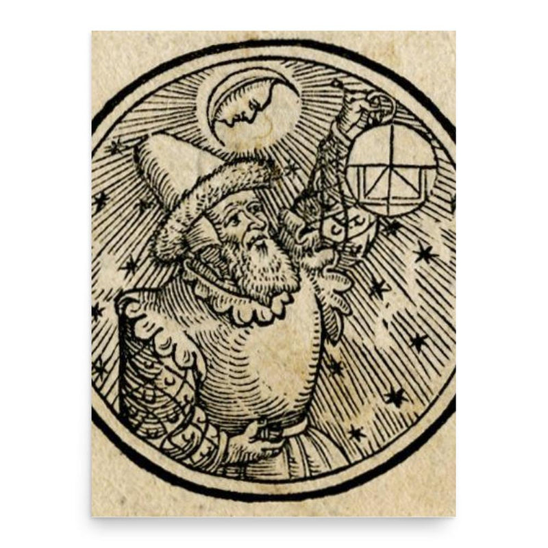 Campanus of Novara poster print, in size 18x24 inches.