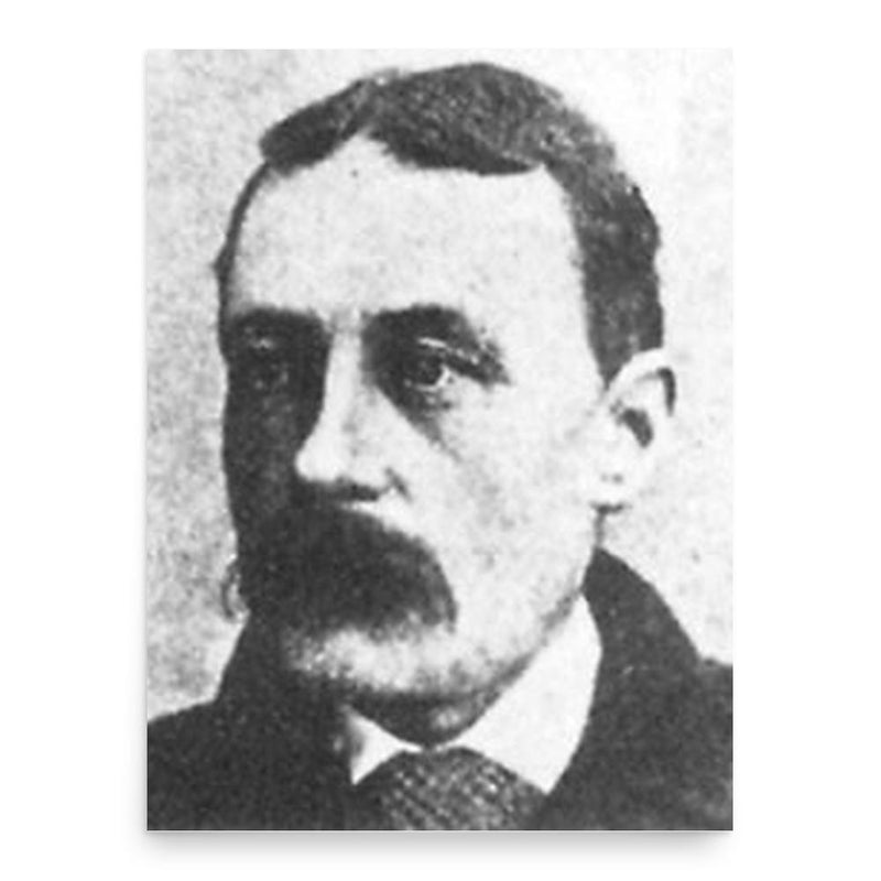 Campbell Mellis Douglas poster print, in size 18x24 inches.