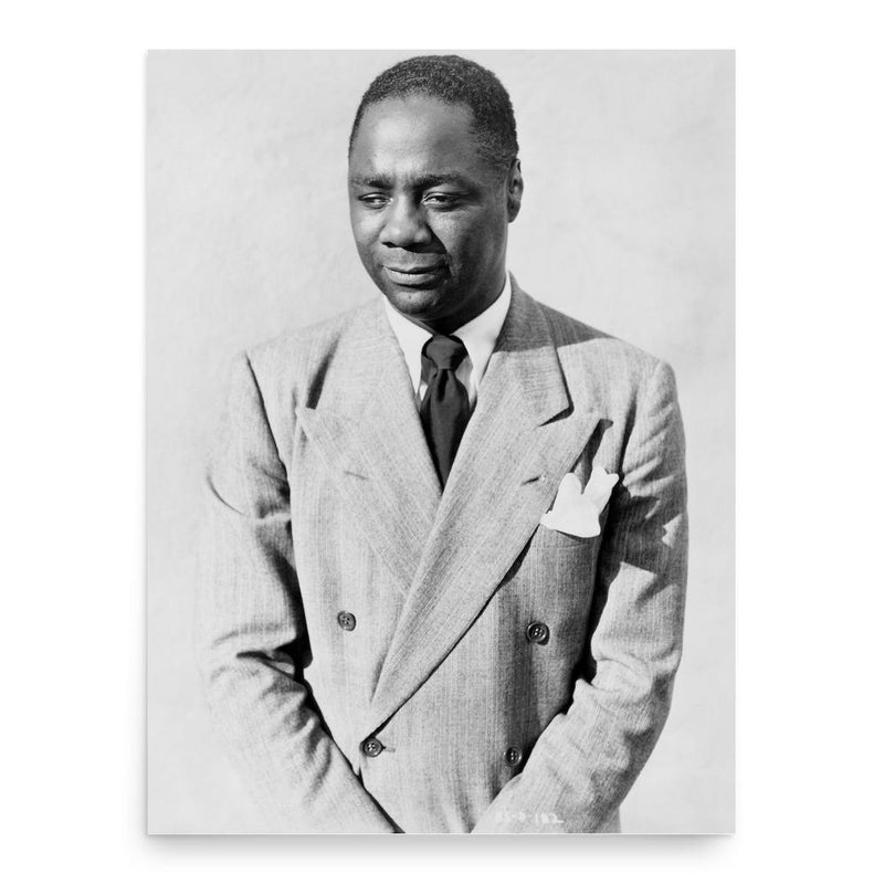 Canada Lee poster print, in size 18x24 inches.