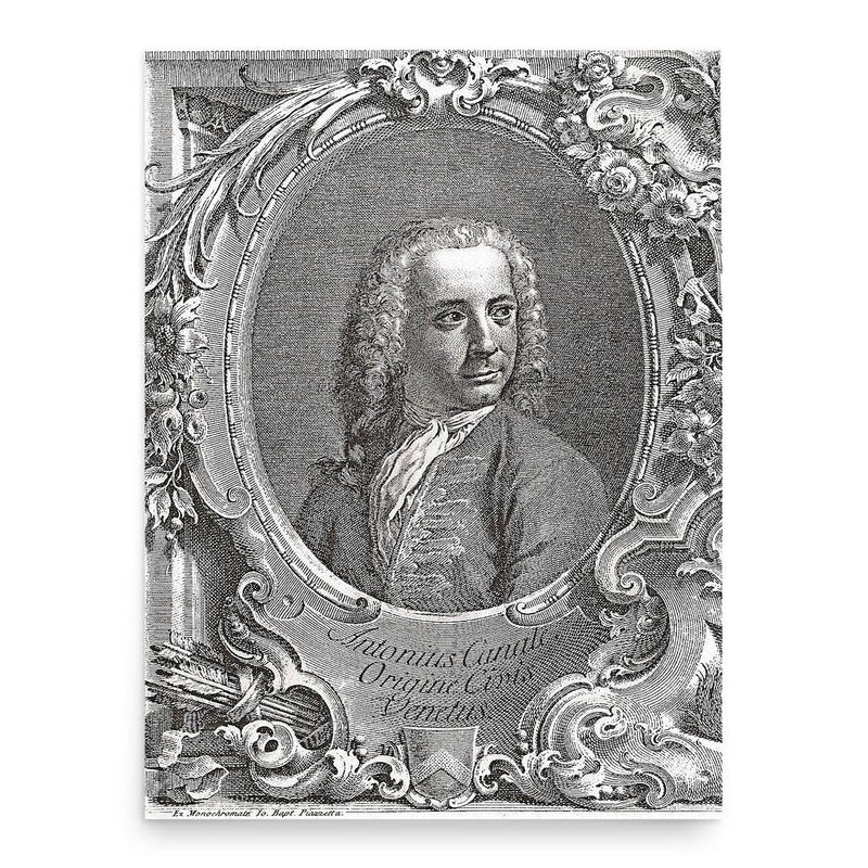 Canaletto poster print, in size 18x24 inches.