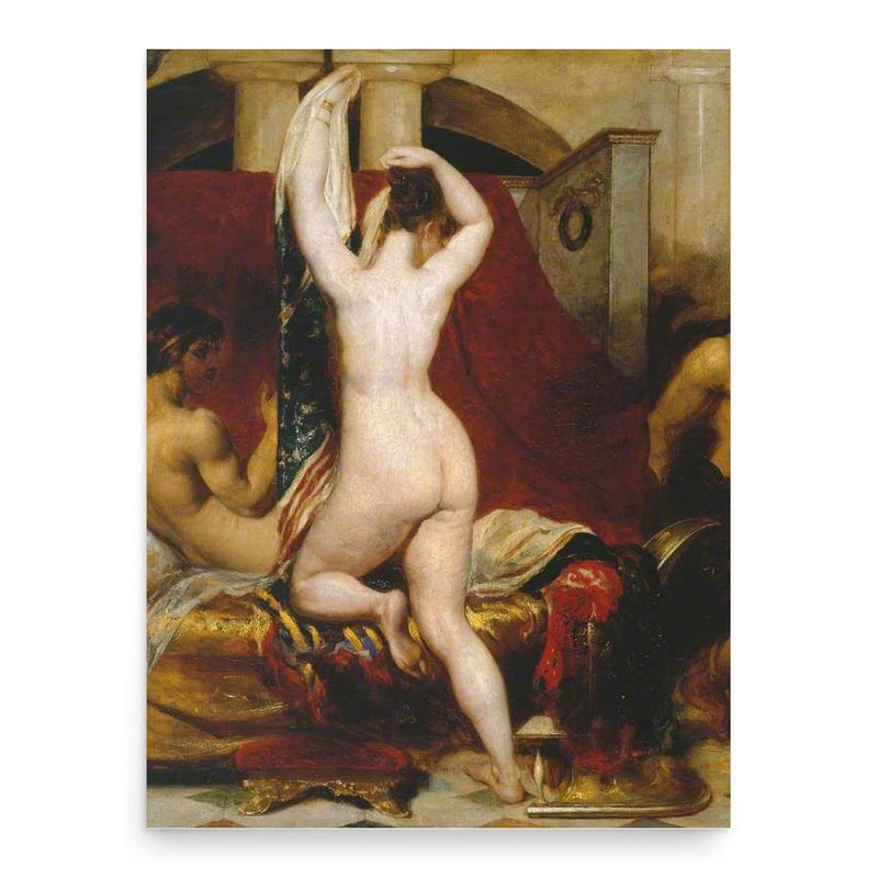 Candaules poster print, in size 18x24 inches.