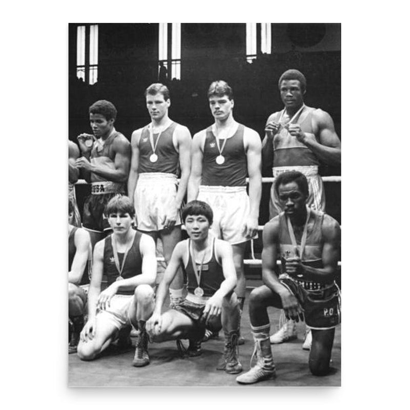 Candelario Duvergel poster print, in size 18x24 inches.