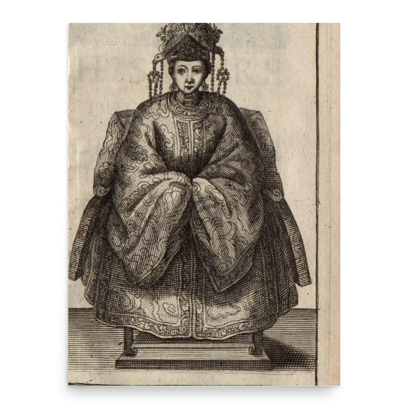 Candida Xu poster print, in size 18x24 inches.