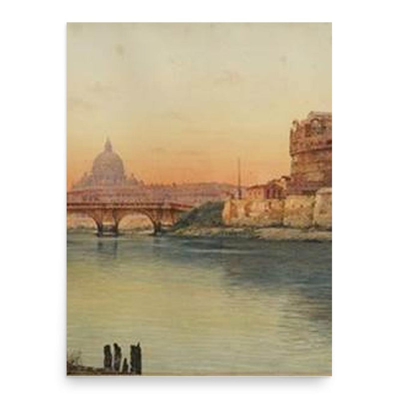 Canuto Borelli poster print, in size 18x24 inches.