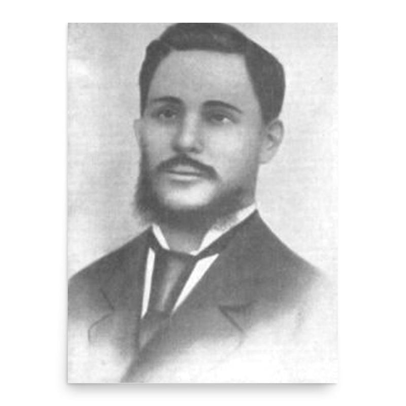 Capistrano de Abreu poster print, in size 18x24 inches.