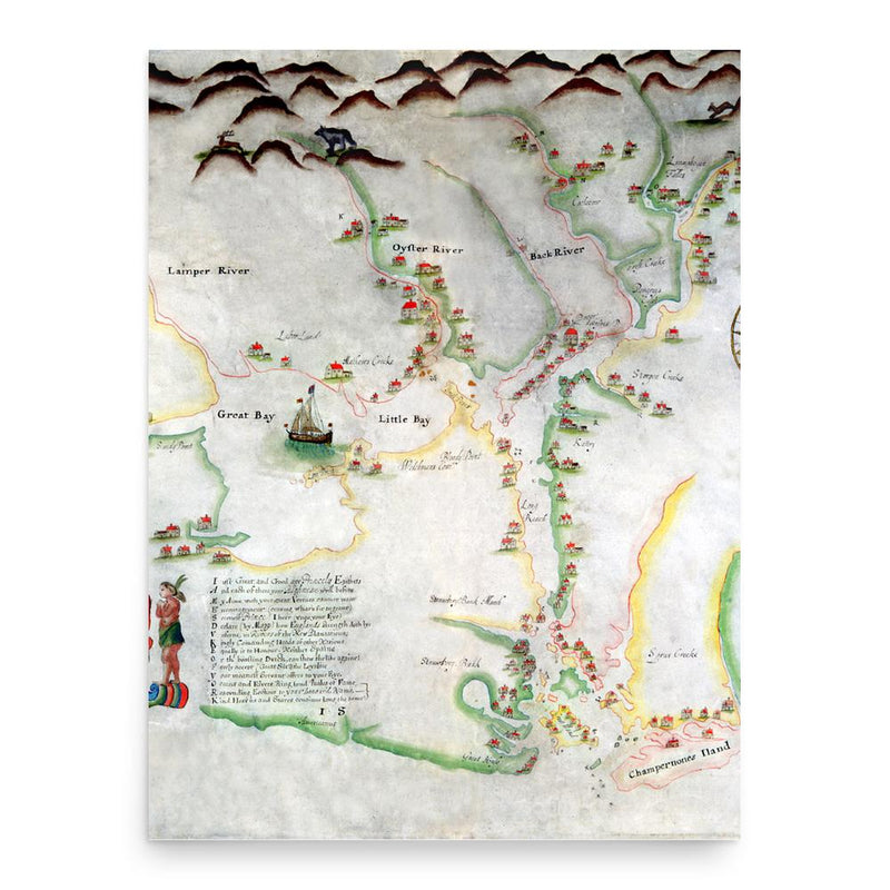 Captain John Scott poster print, in size 18x24 inches.