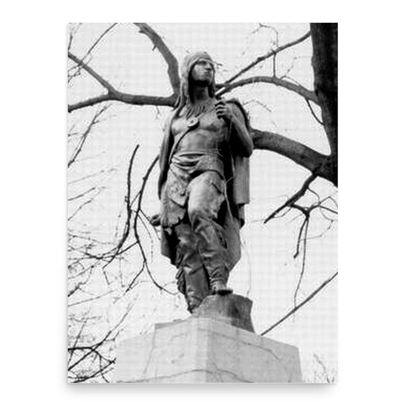 Captain Pipe poster print, in size 18x24 inches.