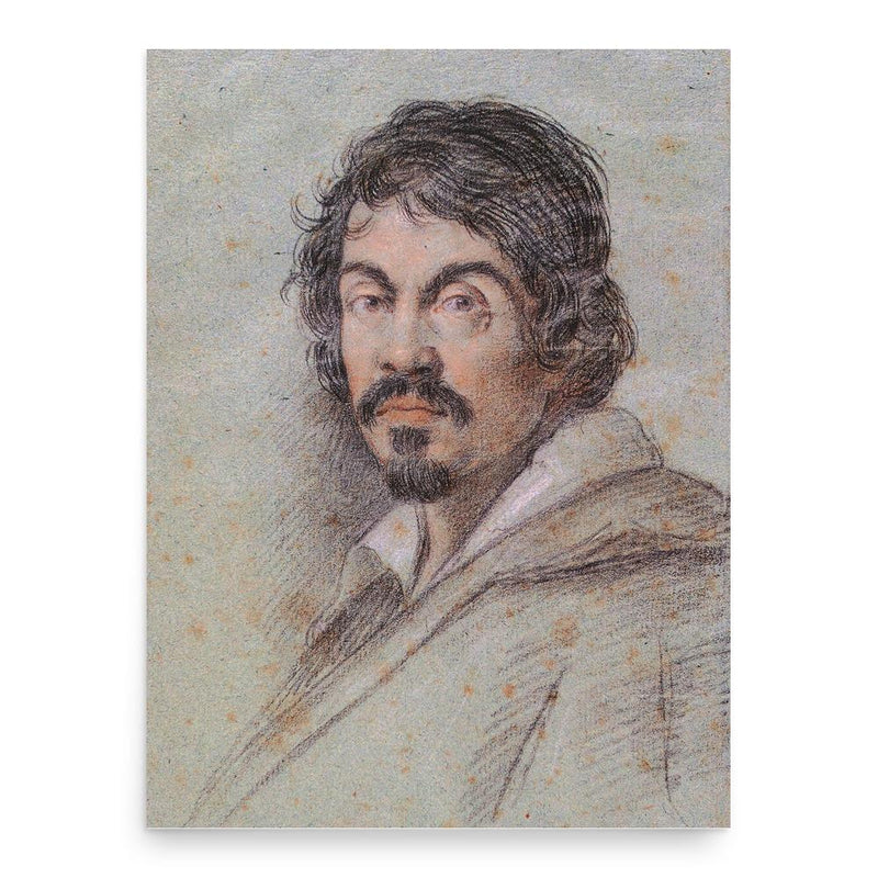 Caravaggio poster print, in size 18x24 inches.