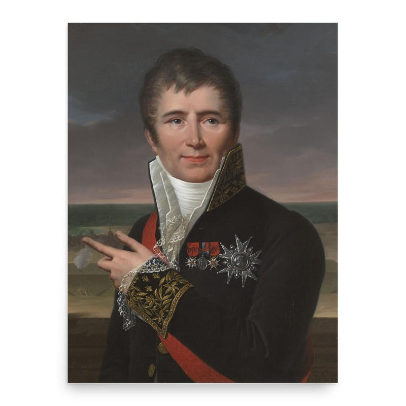 Carel Hendrik Ver Huell poster print, in size 18x24 inches.