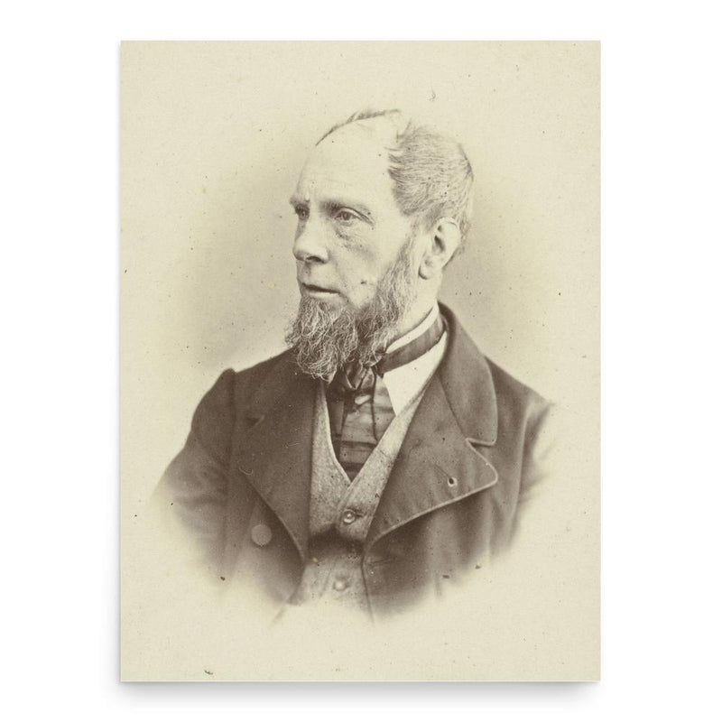 Carel Jacobus Behr poster print, in size 18x24 inches.