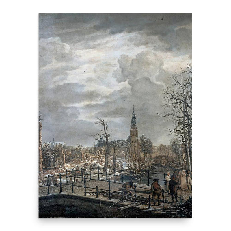 Carel Lodewijk Hansen poster print, in size 18x24 inches.