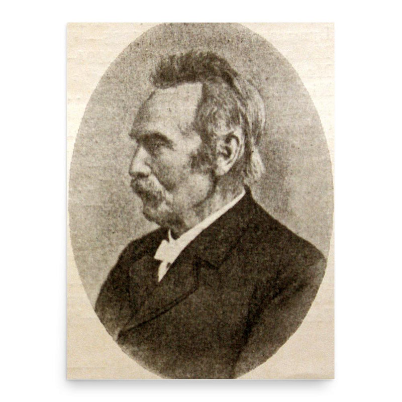 Carit Etlar poster print, in size 18x24 inches.