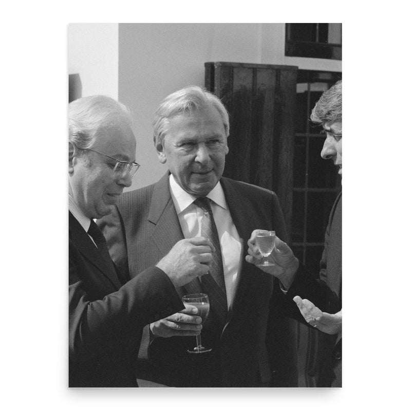 Carl-August Fleischhauer poster print, in size 18x24 inches.