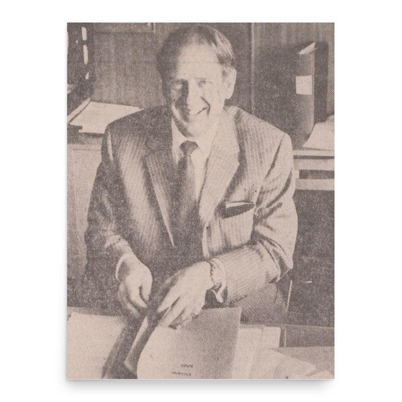 Carl-George Crafoord poster print, in size 18x24 inches.