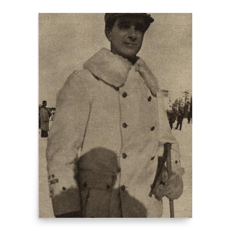 Carl-Oscar Agell poster print, in size 18x24 inches.