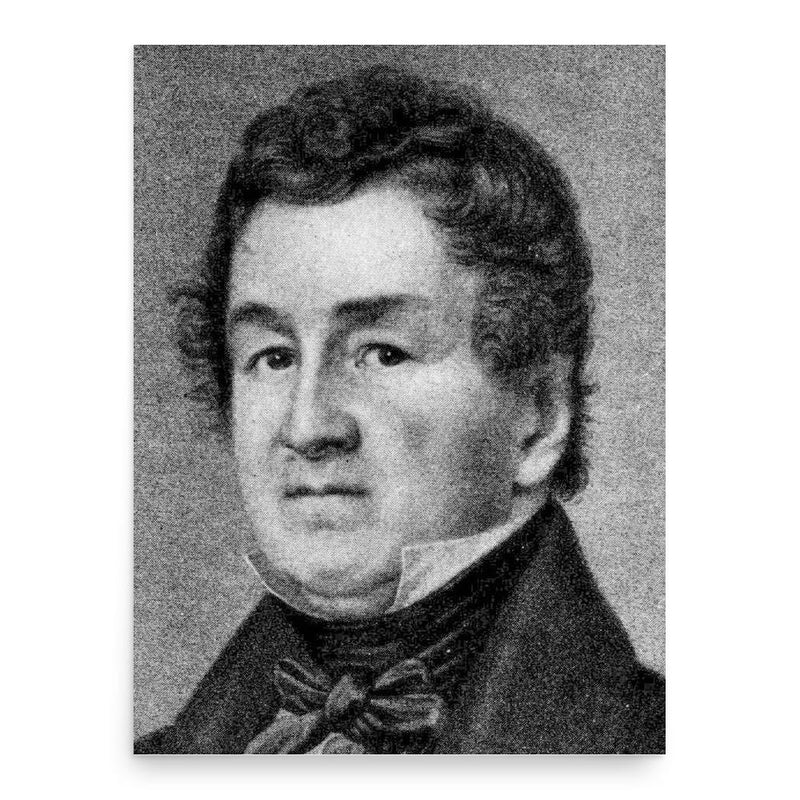 Carl Abraham Arfwedson poster print, in size 18x24 inches.