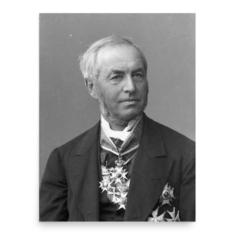 Carl Abraham Pihl poster print, in size 18x24 inches.