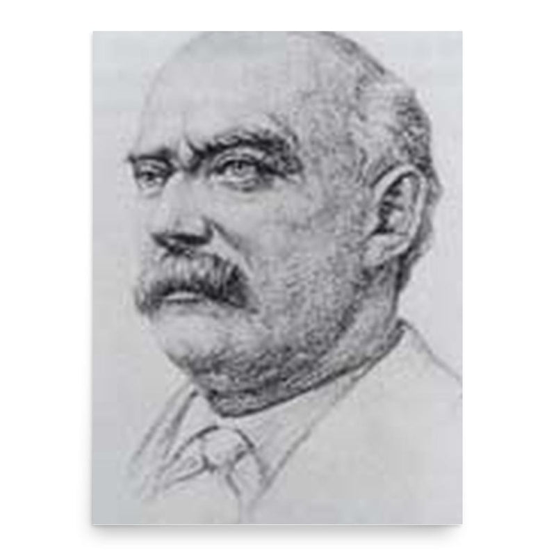 Carl Adolf Riebeck poster print, in size 18x24 inches.