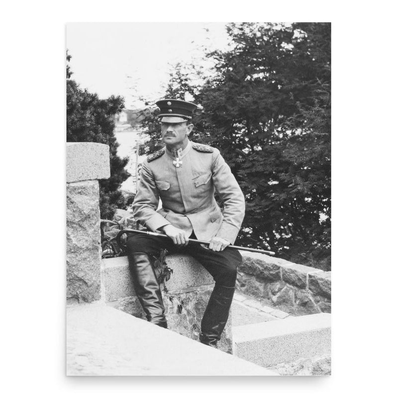 Carl Aejemelaeus poster print, in size 18x24 inches.