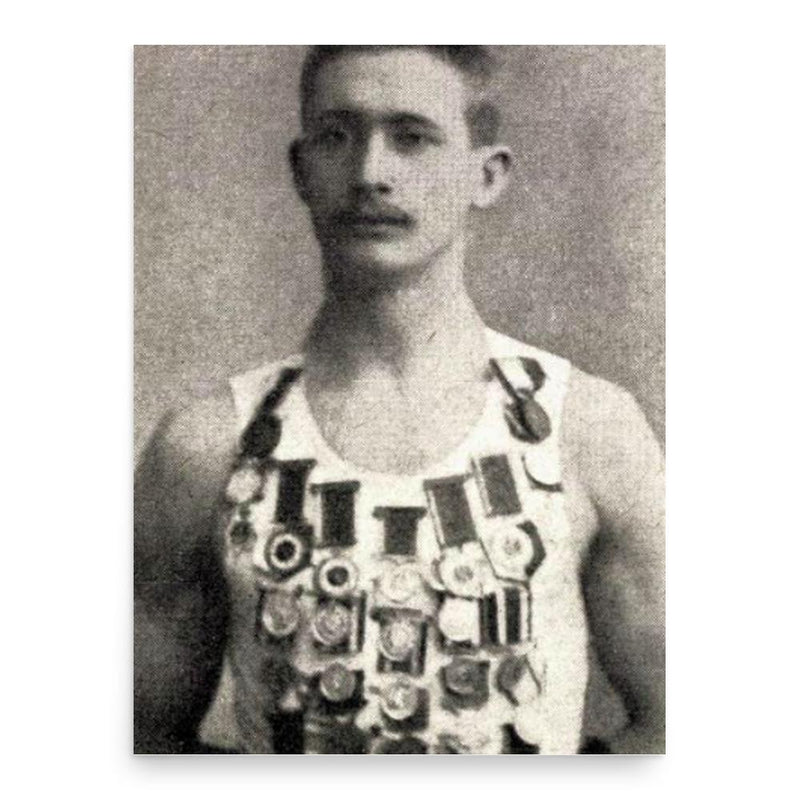 Carl Albert Andersen poster print, in size 18x24 inches.