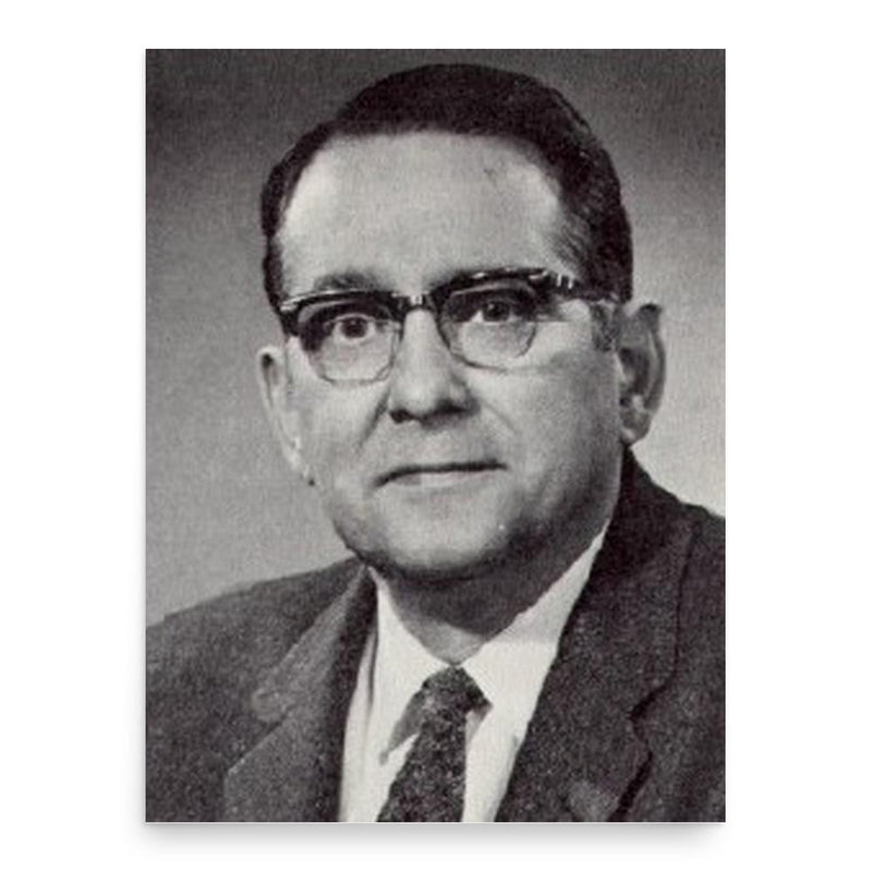 Carl Andrew Weinman poster print, in size 18x24 inches.