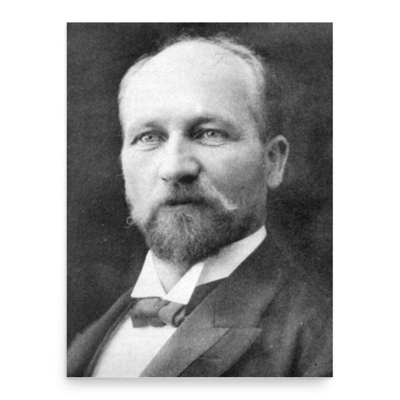 Carl Anton Larsen poster print, in size 18x24 inches.