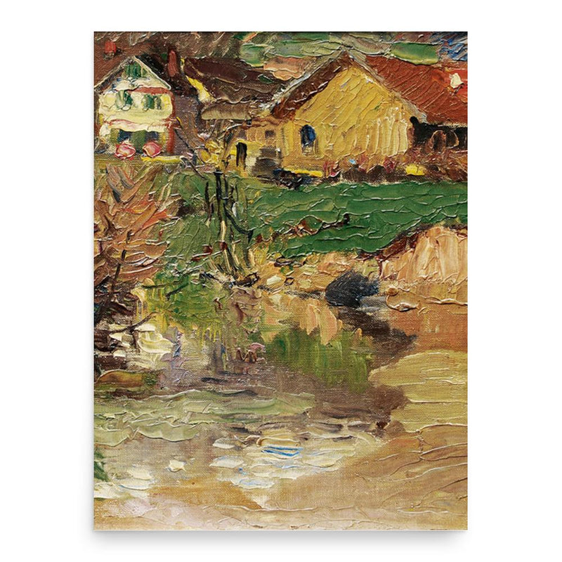 Carl Arp poster print, in size 18x24 inches.