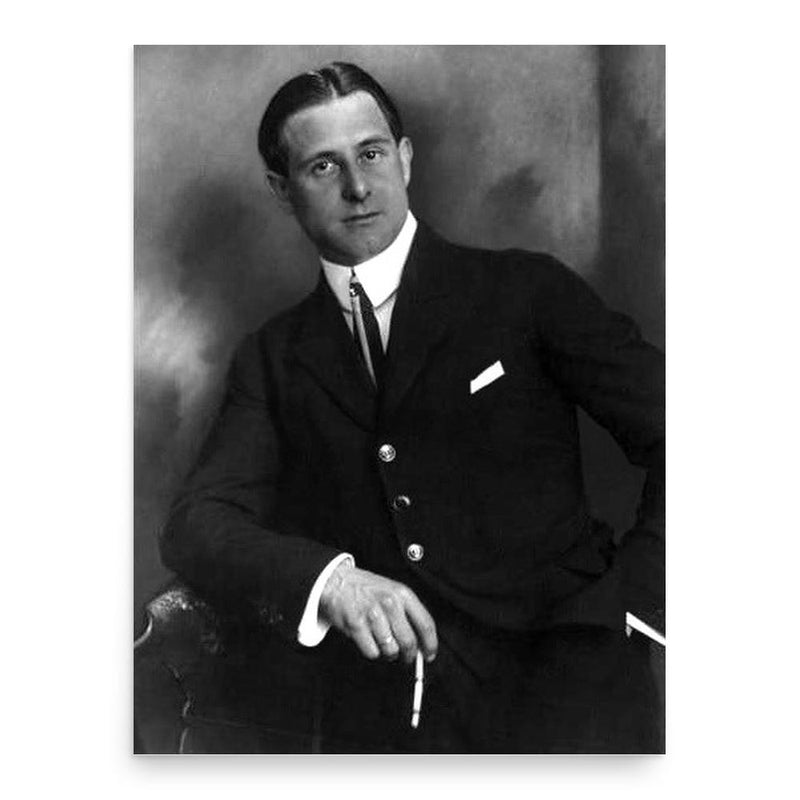 Carl Auen poster print, in size 18x24 inches.