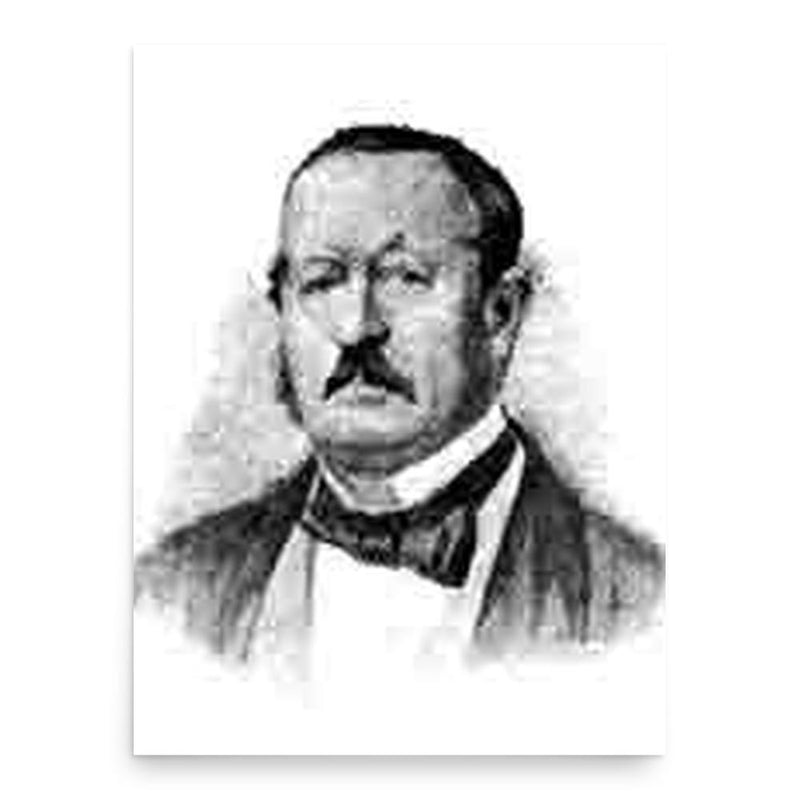 Carl August Adlersparre poster print, in size 18x24 inches.