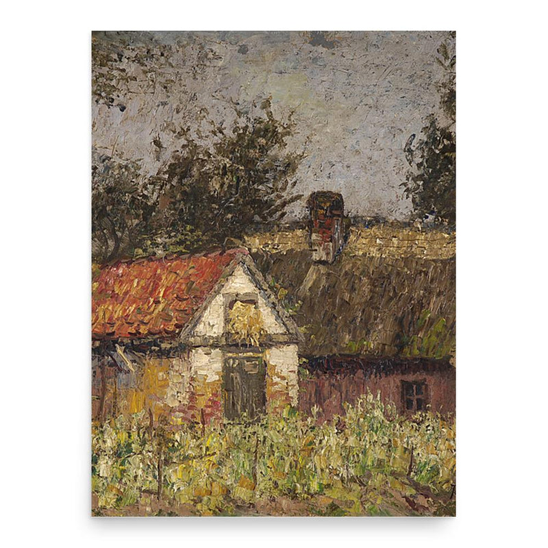 Carl August Heinrich Ferdinand Oesterley poster print, in size 18x24 inches.