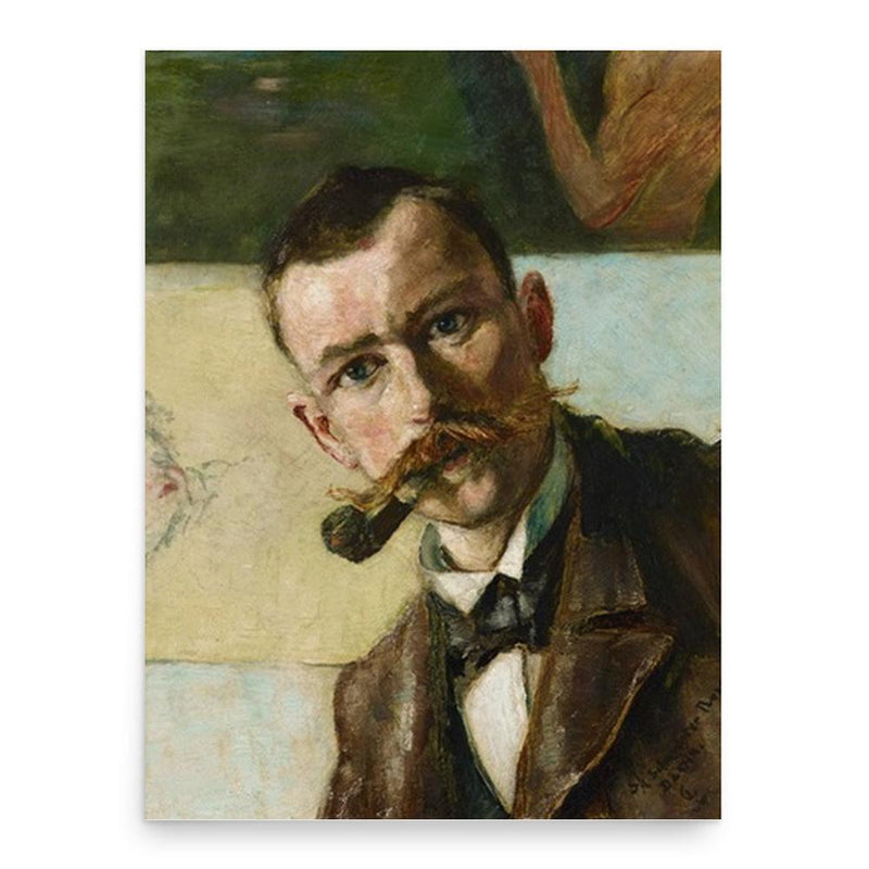 Carl August Liner poster print, in size 18x24 inches.