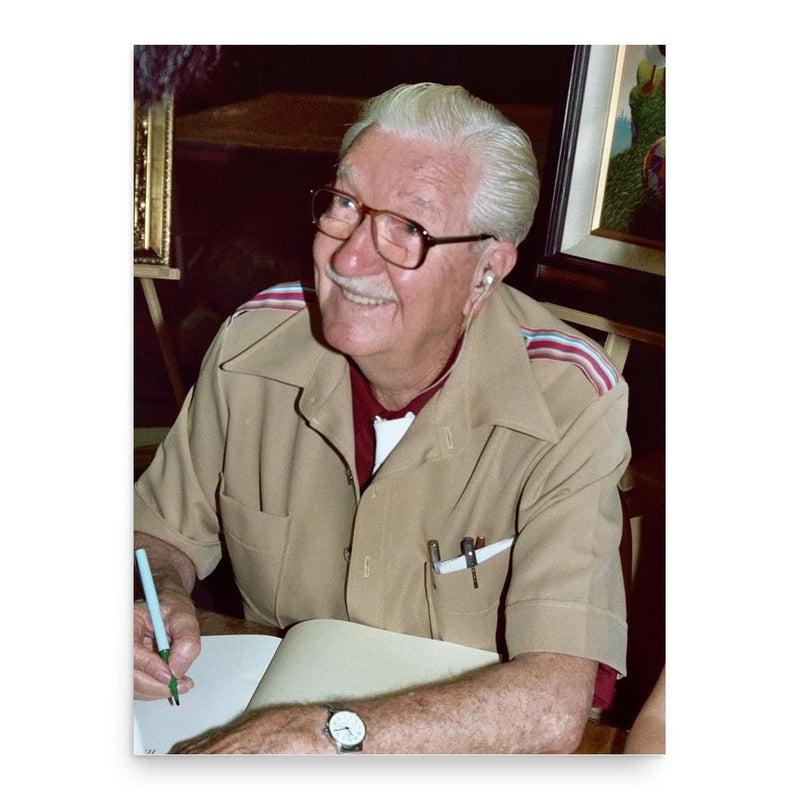 Carl Barks poster print, in size 18x24 inches.