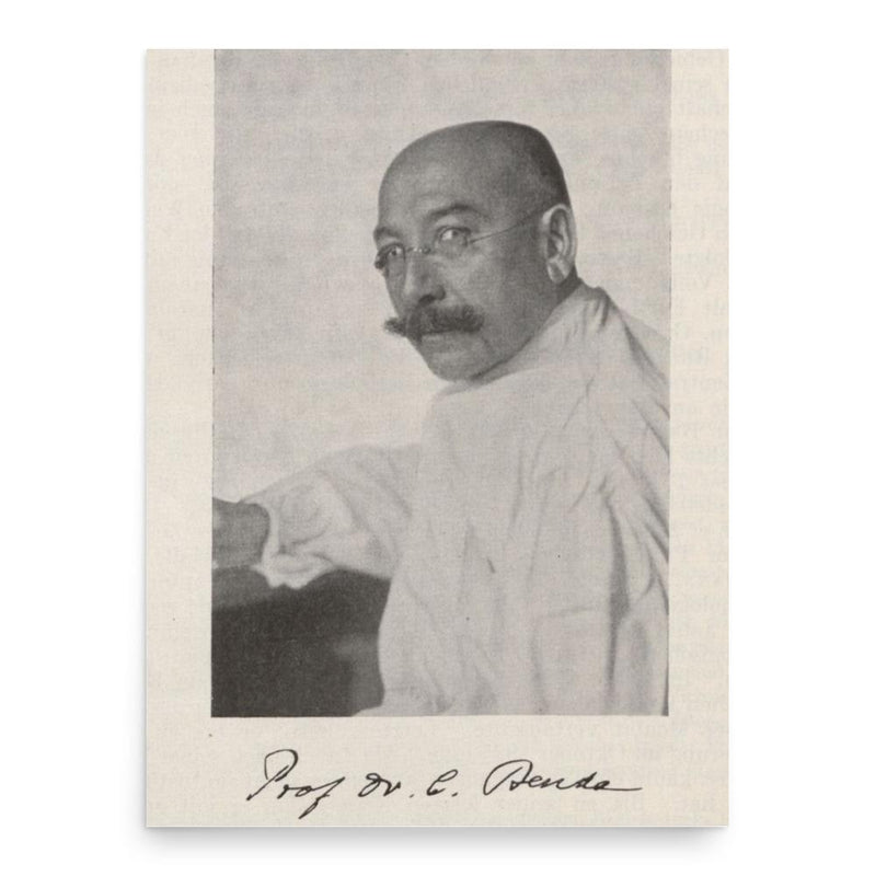 Carl Benda poster print, in size 18x24 inches.