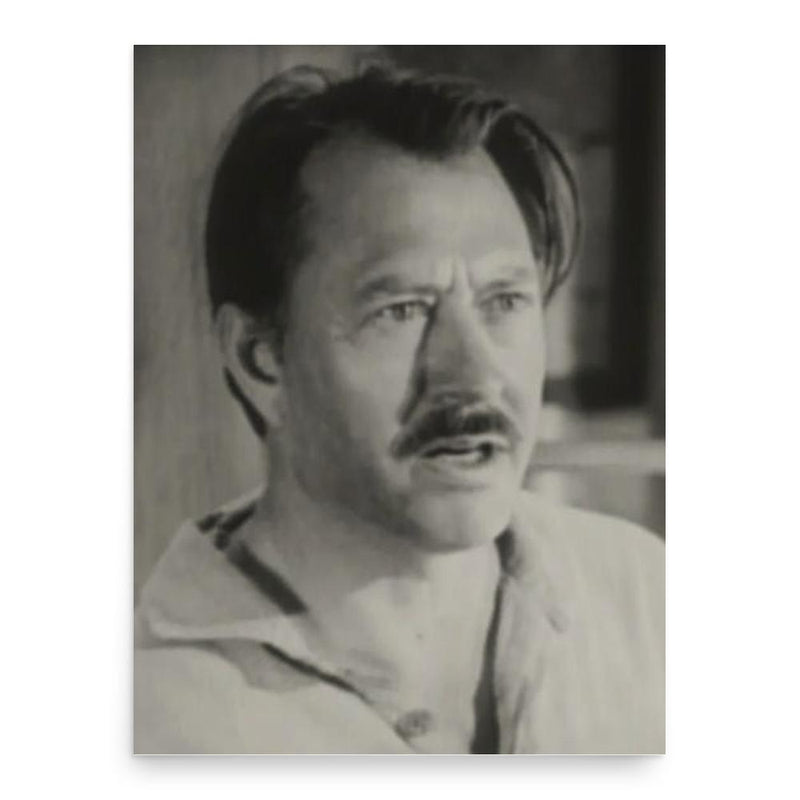 Carl Benton Reid poster print, in size 18x24 inches.