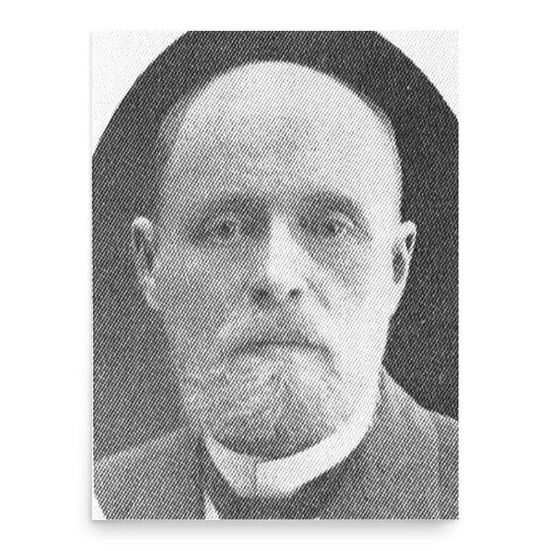 Carl Berglund poster print, in size 18x24 inches.