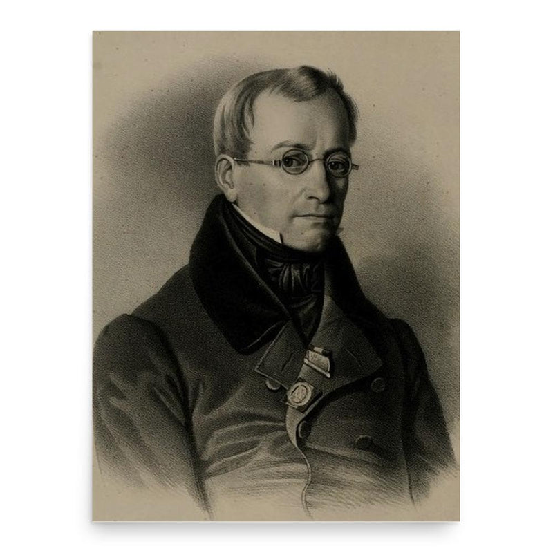 Carl Bernhard von Trinius poster print, in size 18x24 inches.