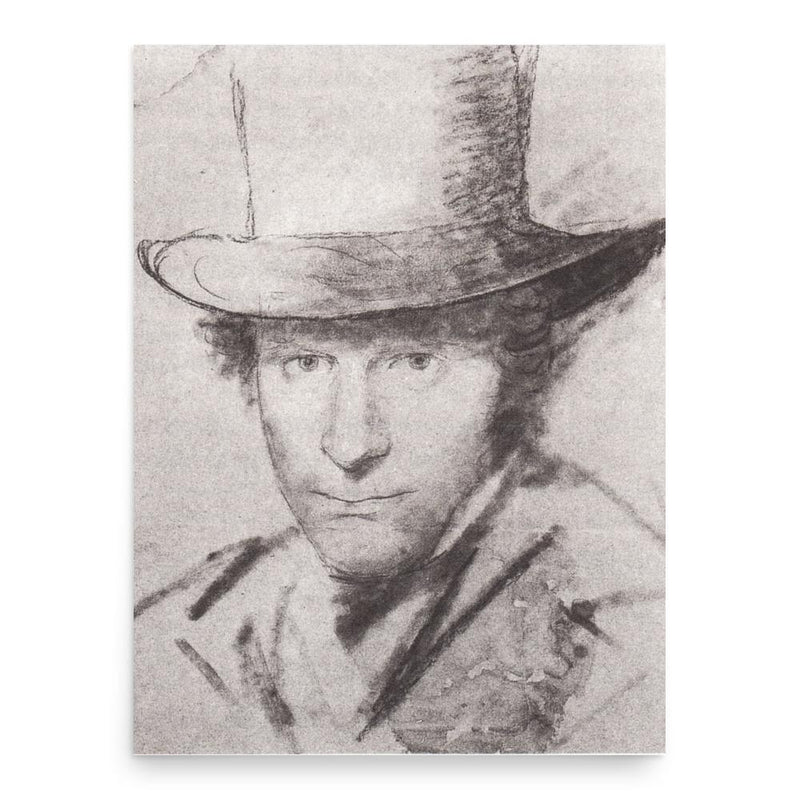 Carl Blechen poster print, in size 18x24 inches.