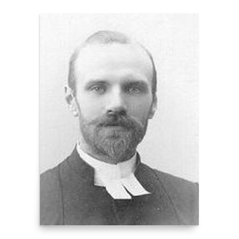 Carl Block poster print, in size 18x24 inches.