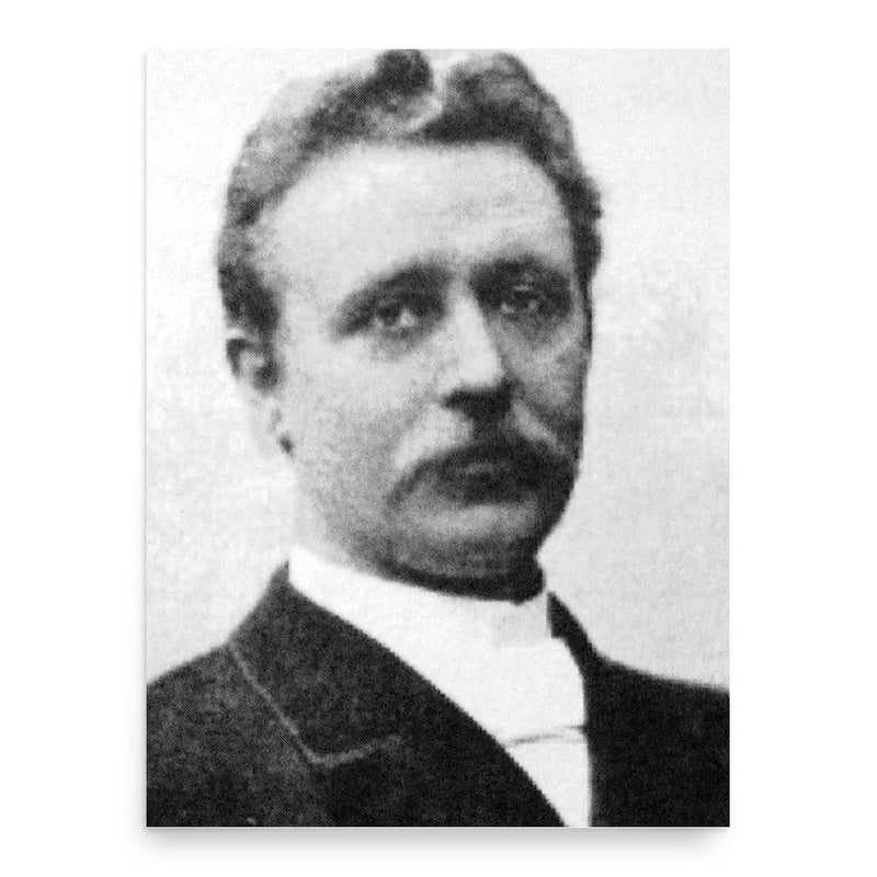 Carl Boberg poster print, in size 18x24 inches.