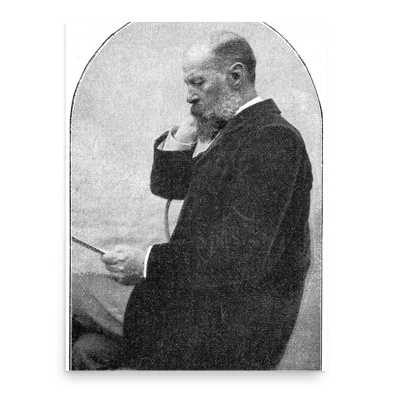 Carl Bohm poster print, in size 18x24 inches.