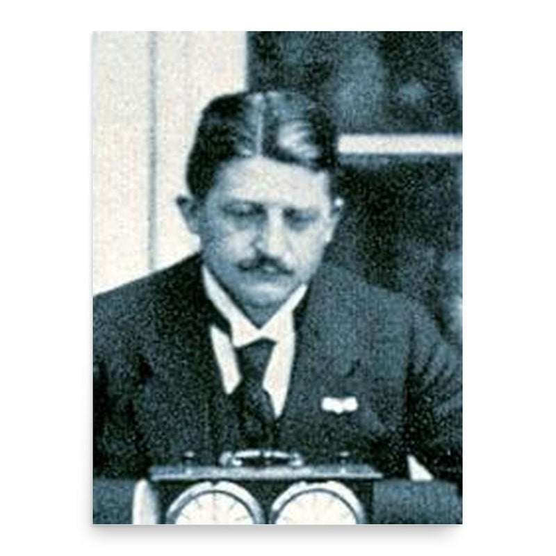 Carl Carls poster print, in size 18x24 inches.