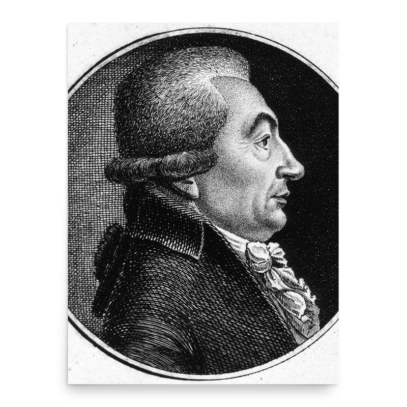 Carl Caspar von Siebold poster print, in size 18x24 inches.