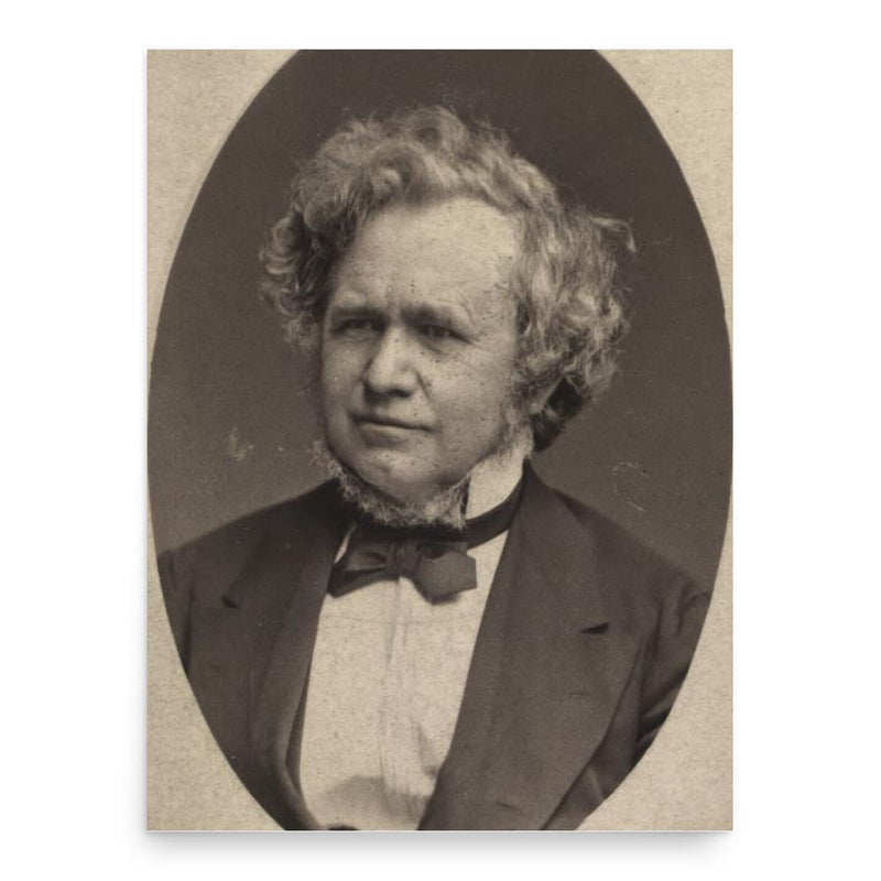 Carl Christian Hall poster print, in size 18x24 inches.