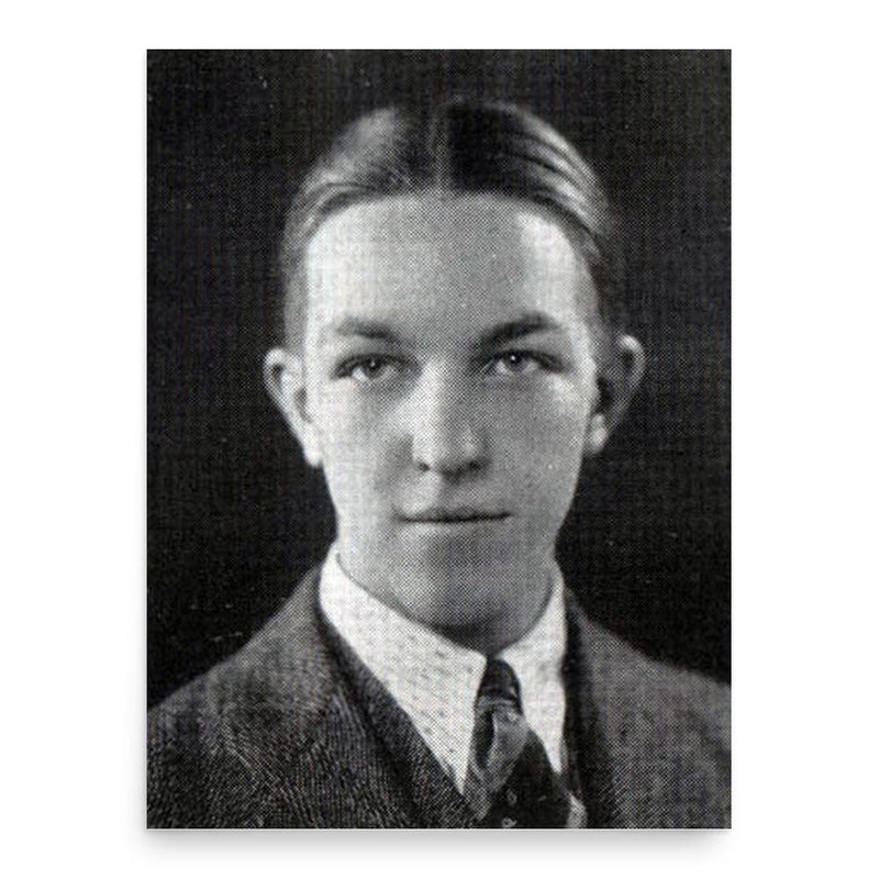 Carl Concelman poster print, in size 18x24 inches.