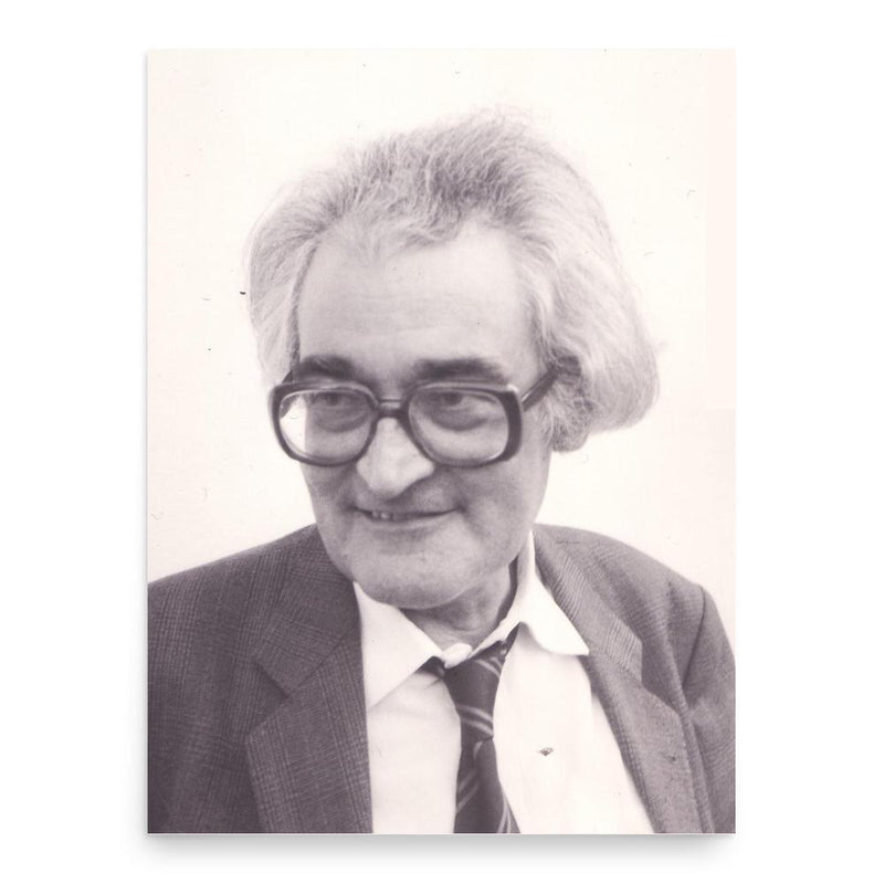 Carl Dahlhaus poster print, in size 18x24 inches.