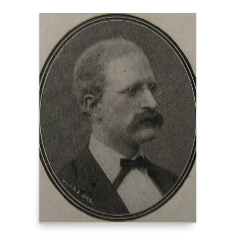 Carl Daniel Ekman poster print, in size 18x24 inches.