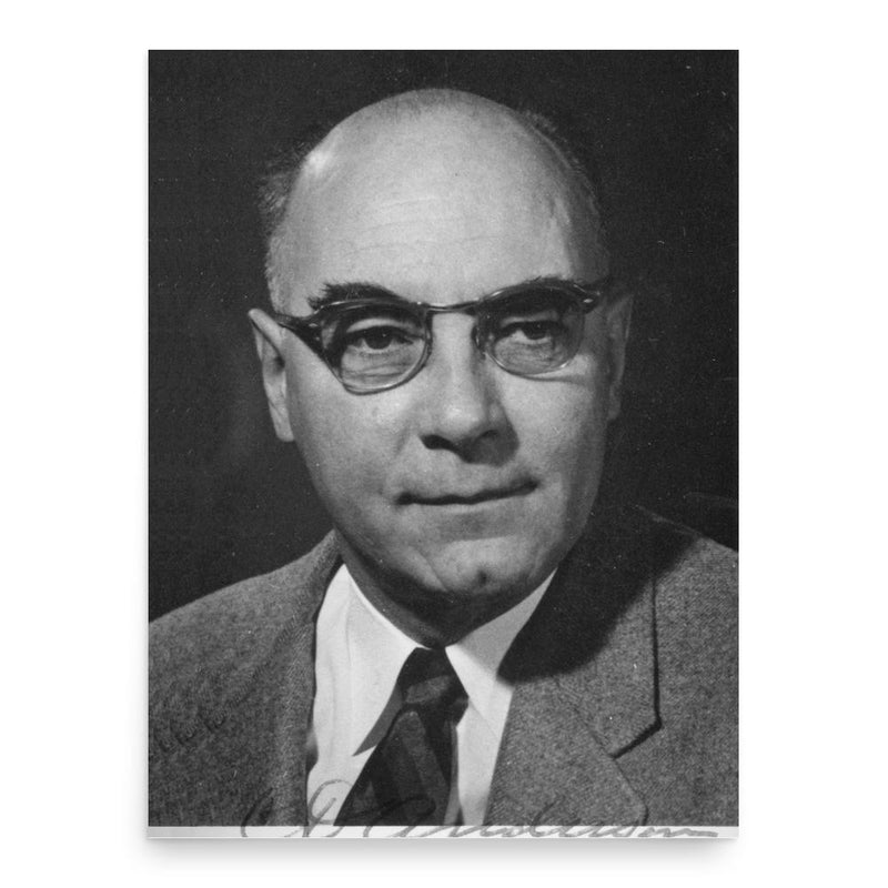 Carl David Anderson poster print, in size 18x24 inches.