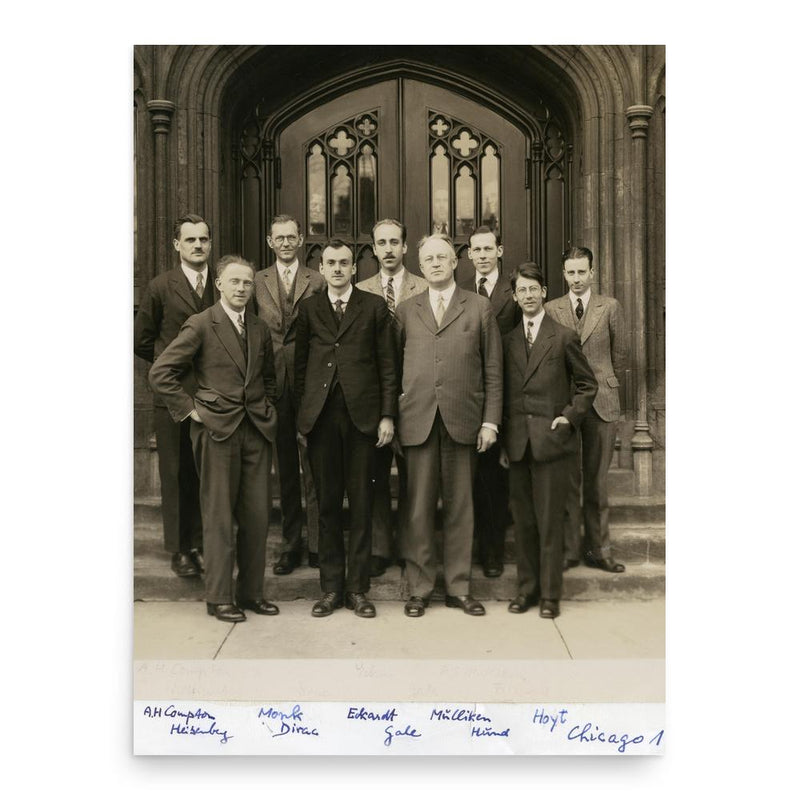 Carl Eckart poster print, in size 18x24 inches.